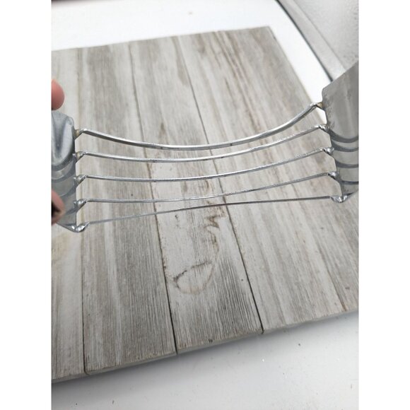 Vintage EKCO Dough Pastry Blender #2 Black Handle Chromium Plated - Picture 6 of 7